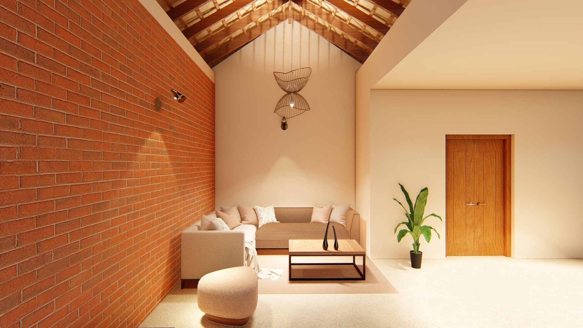 Heritage home restoration in Sri Lanka - Interior of Ancestral Home of Mr. Chelvan showcasing sustainable renovation by Architect Collective